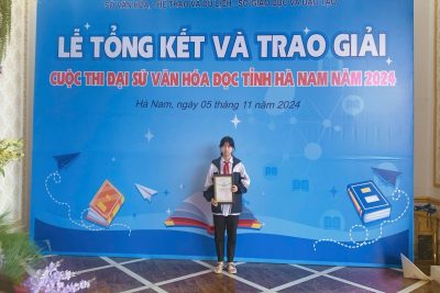 Tổng kết cuộc thi đại sứ Văn hóa đọc tỉnh Hà Nam năm 2024